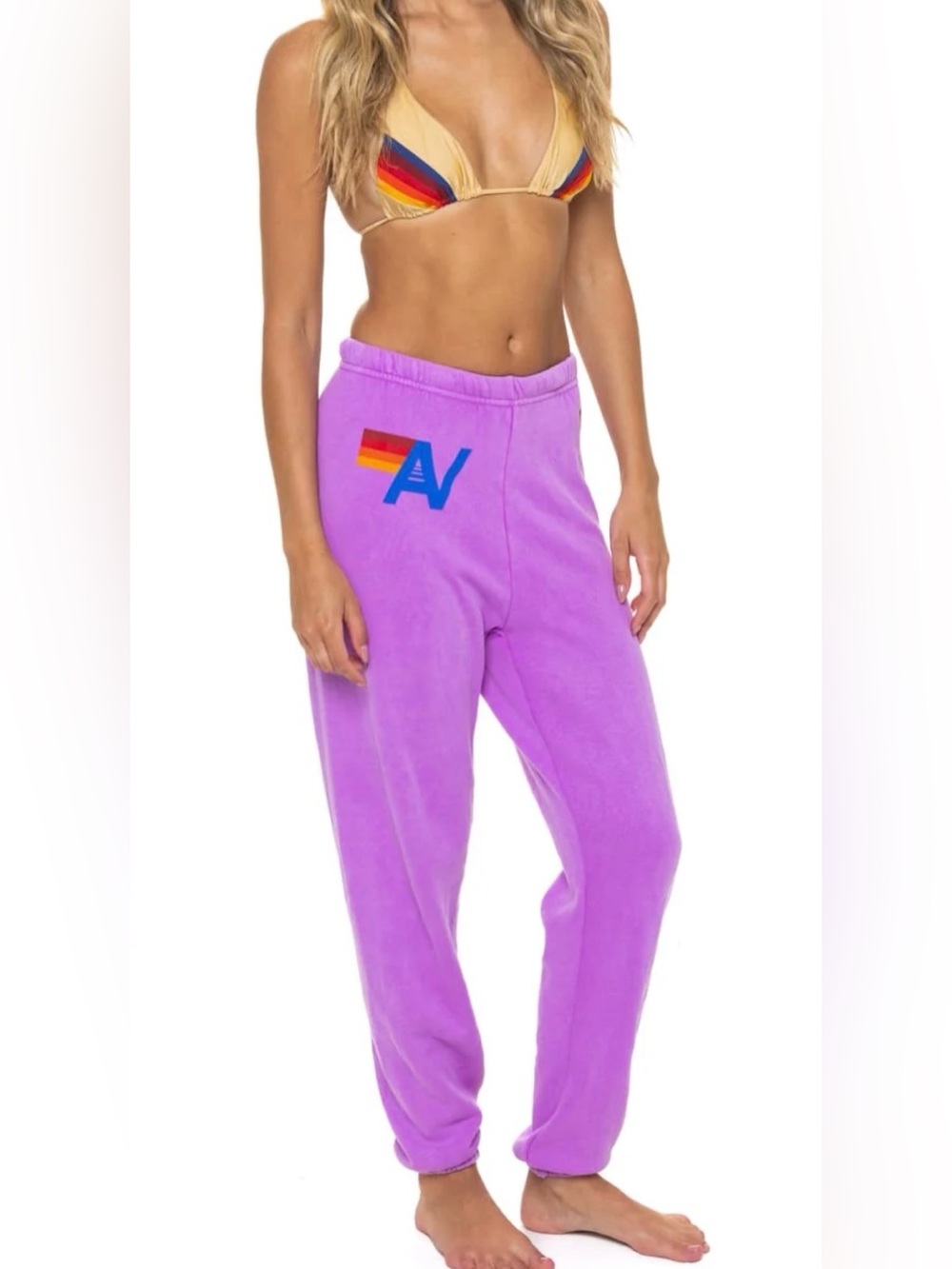 Aviator Nation Purple Sweatpants XL